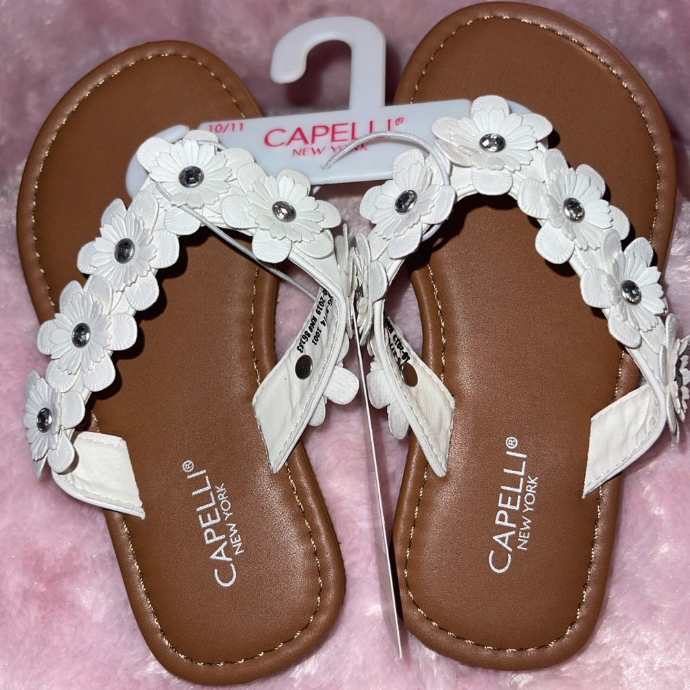 Capelli New York Girls Flower Thong